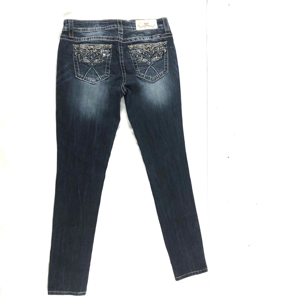 Miss Me Jeans - Embellished Back Pocket Jeans